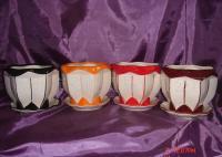 鉆石造型卡通陶瓷花盆CH8004 為生活增添童趣與創(chuàng)意